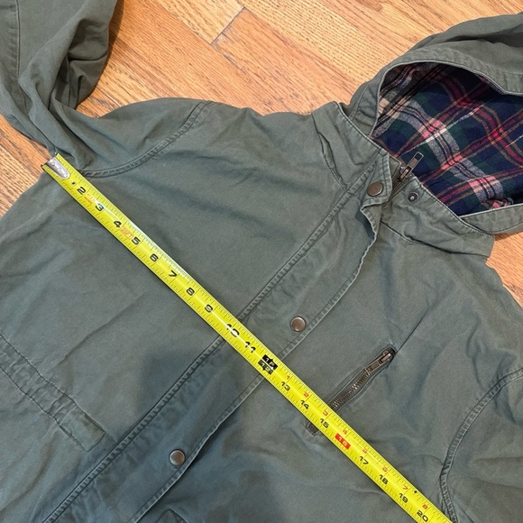 Blu Pepper Green Utility Zipper Jacket Size 1XL - Picture 7 of 7